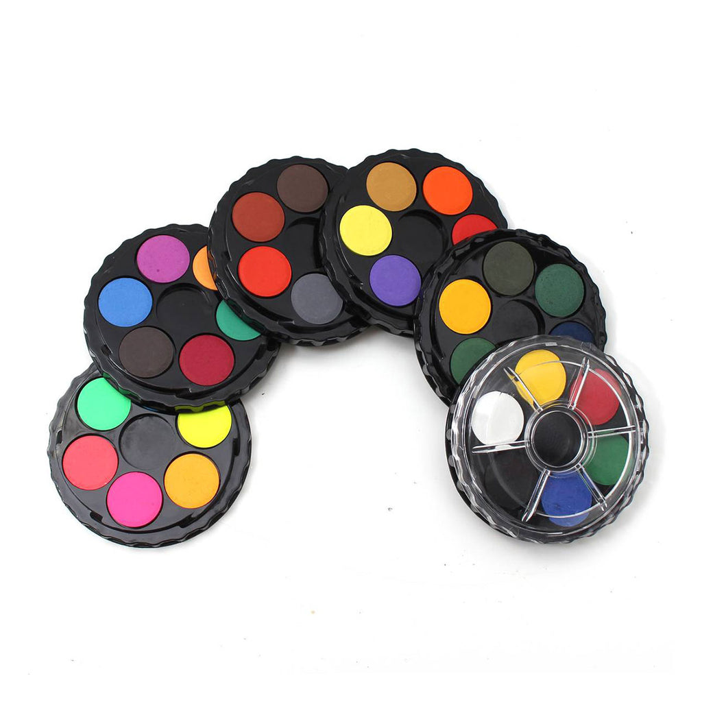 Creative Paint Pots Set with Paint and Brush for Outdoor